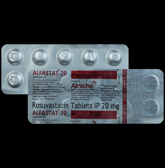 Alfastat 20 Tablet
10 Tablet