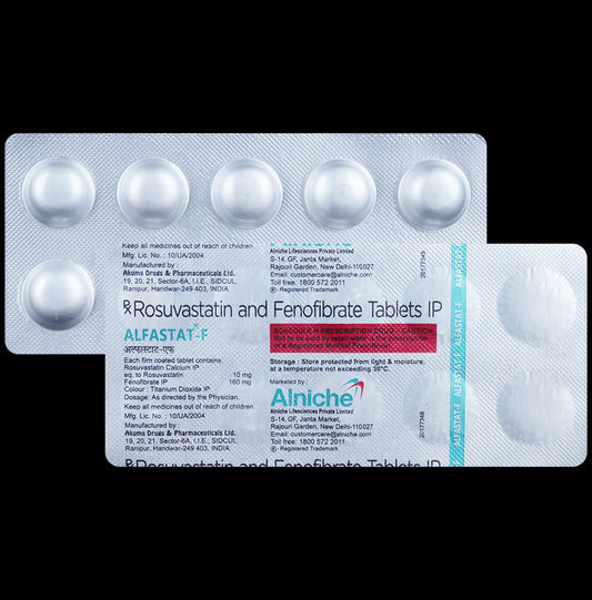 Alfastat-F Tablet
10 Tablet