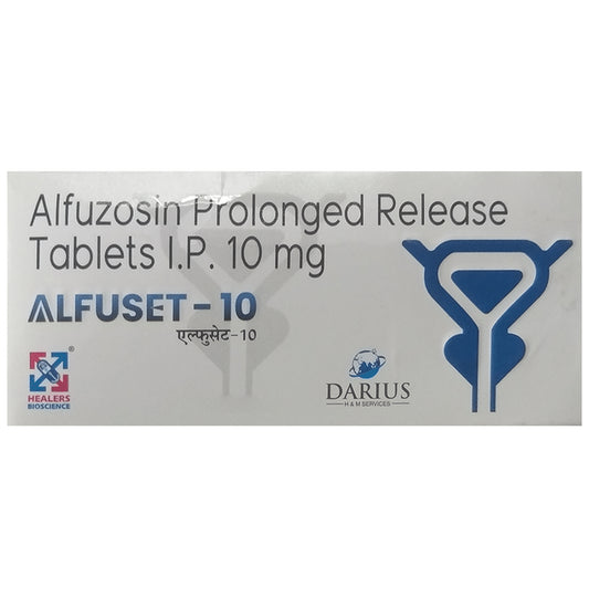 Alfuset 10 Tablet PR
10 Tablet PR