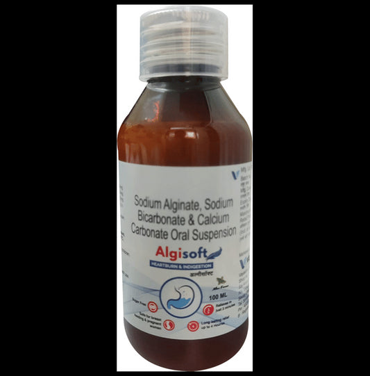 Algisoft Oral Suspension Mint
100 ml Oral Suspension
