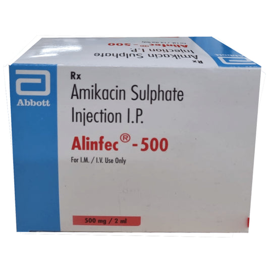 Alinfec 500mg Injection
2 ml Injection