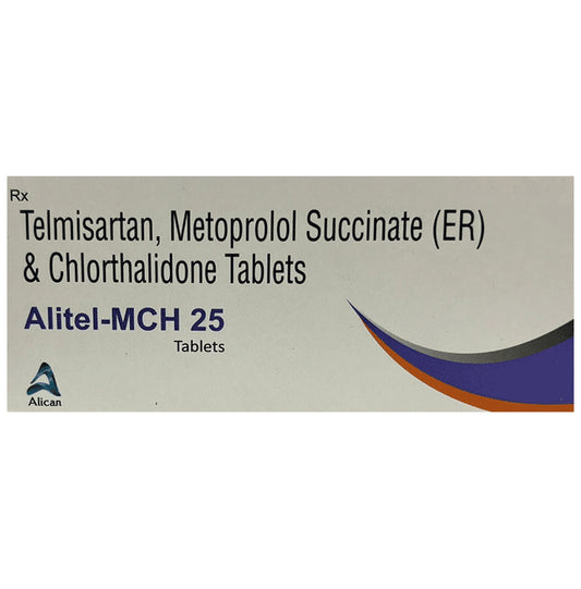 Alitel-MCH 25 Tablet ER
10 Tablet ER