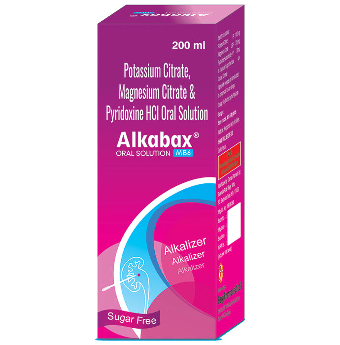 Alkabax MB6 Oral Solution Sugar Free
200 ml Oral Solution