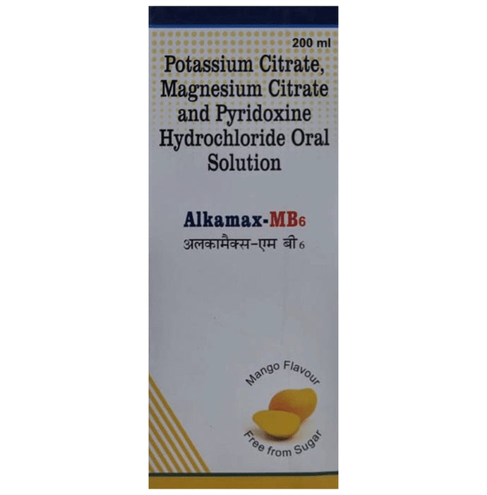 Alkamax MB6 Oral Solution Mango Sugar Free
200 ml Oral Solution