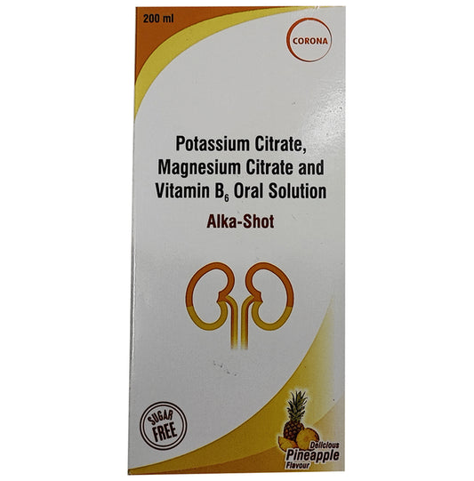 Alkashot B6 Oral Solution Delicious Pineapple Sugar Free
200 ml Oral Solution