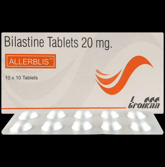 Allerblis 20mg Tablet
10 Tablet
