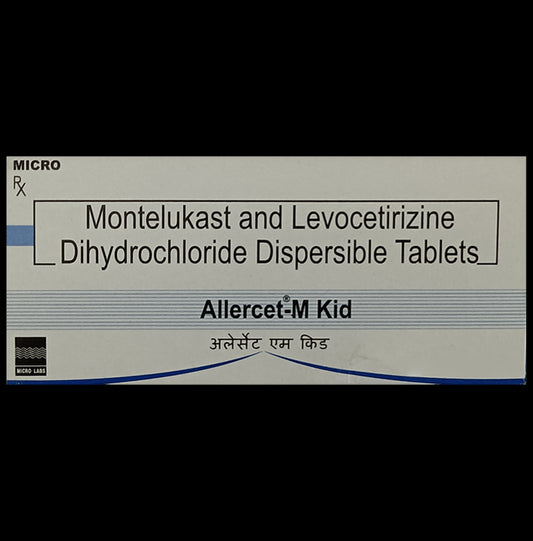 Allercet-M Kid Tablet DT
10 Tablet DT