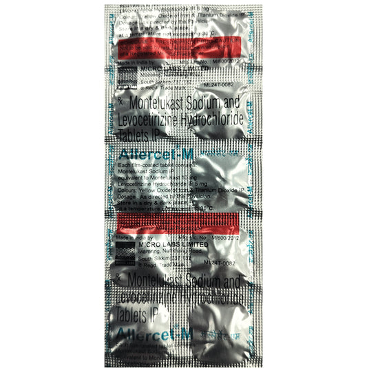 Allercet-M Tablet
10 Tablet