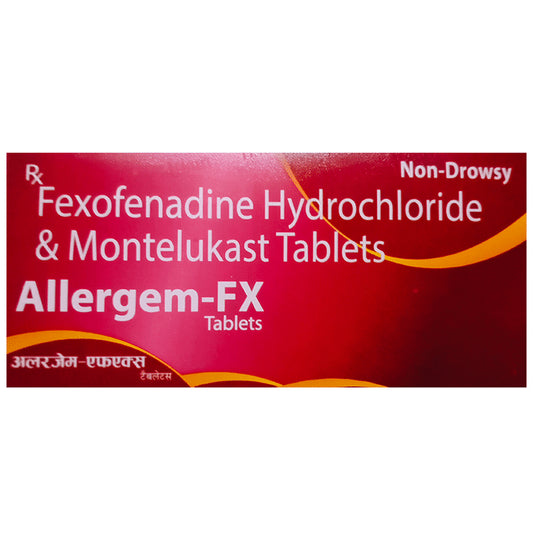Allergem-FX Tablet
10 Tablet