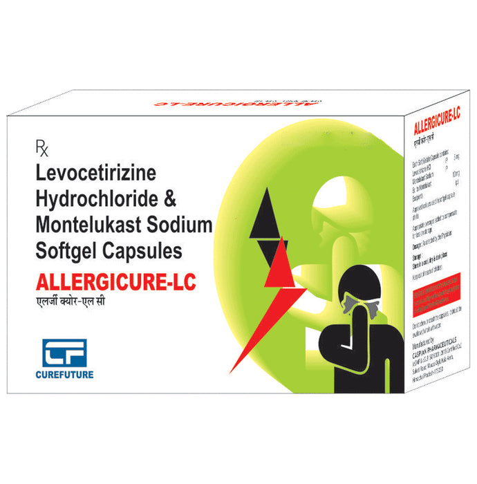 Allergicure-LC Softgel Capsule
10 Soft Gelatin Capsule