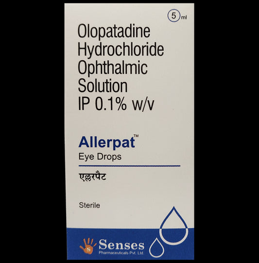 Allerpat Eye Drops
5 ml Ophthalmic Solution