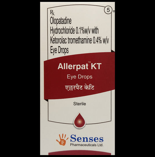 Allerpat KT Eye Drop
5 ml Eye Drop