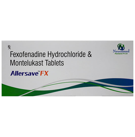 Allersave FX Tablet
10 Tablet