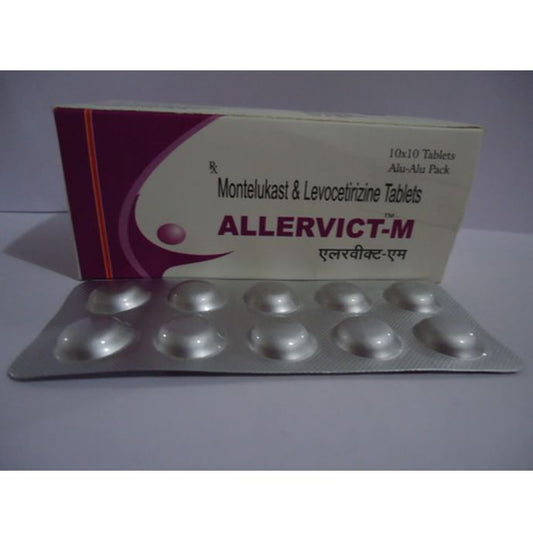 Allervict M 5mg/10mg Tablet
10 Tablet