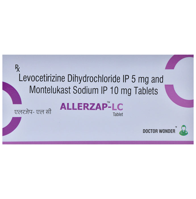 Allerzap-LC Tablet
10 Tablet