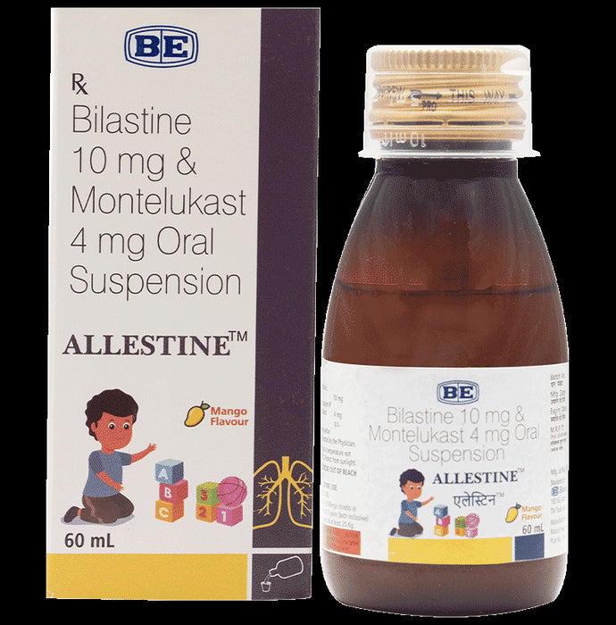 Allestine Oral Suspension Mango
60 ml Oral Suspension