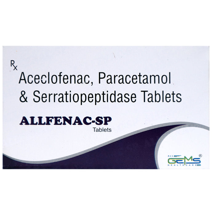Allfenac-SP Tablet
10 Tablet