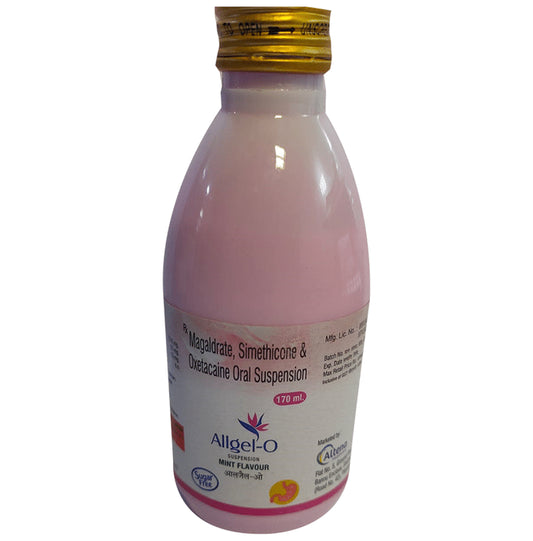 Allgel-O Oral Suspension Mint Sugar Free
170 ml Oral Suspension