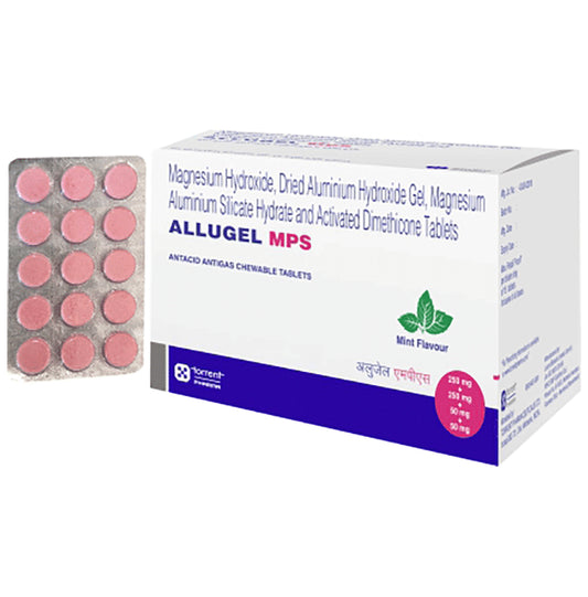 Allugel MPS 250mg/50mg/250mg Tablet
15 Tablet