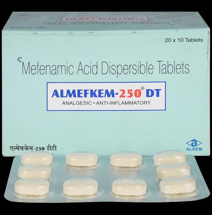 Almefkem 250mg Tablet
10 Tablet