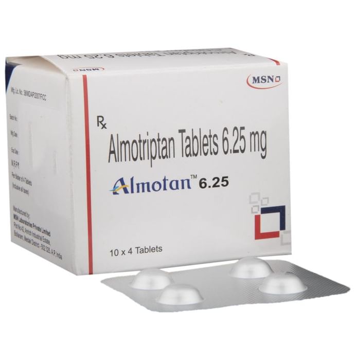Almotan 6.25 Tablet
4 Tablet