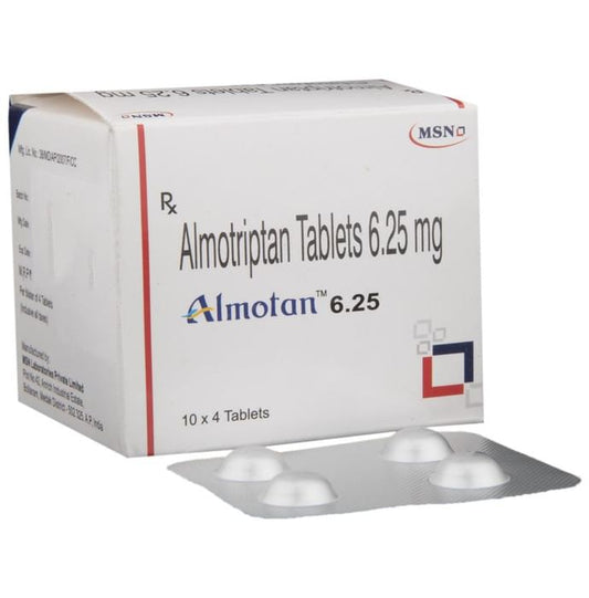 Almotan 6.25 Tablet
4 Tablet