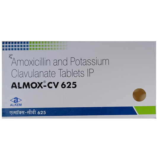 Almox-CV 625 Tablet
10 Tablet