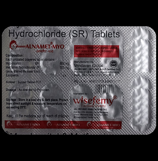 Alnamet-Myo Tablet
10 Tablet