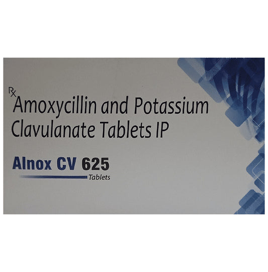 Alnox CV 625 Tablet
10 Tablet