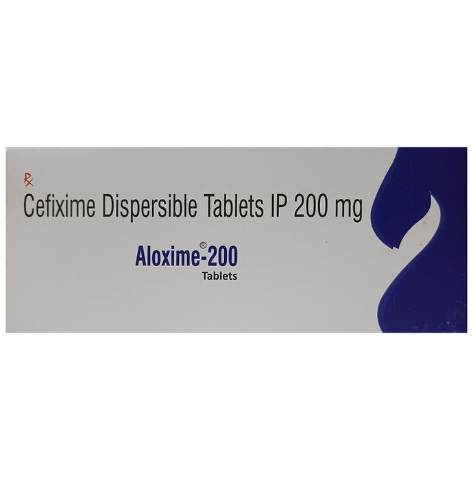 Aloxime 200 Tablet DT
10 Tablet DT
