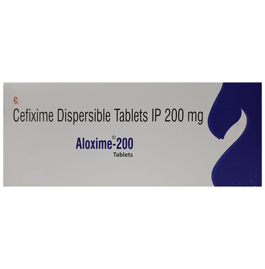 Aloxime 200 Tablet DT
10 Tablet DT