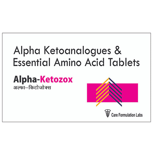 Alpha Ketozox Tablet
10 Tablet