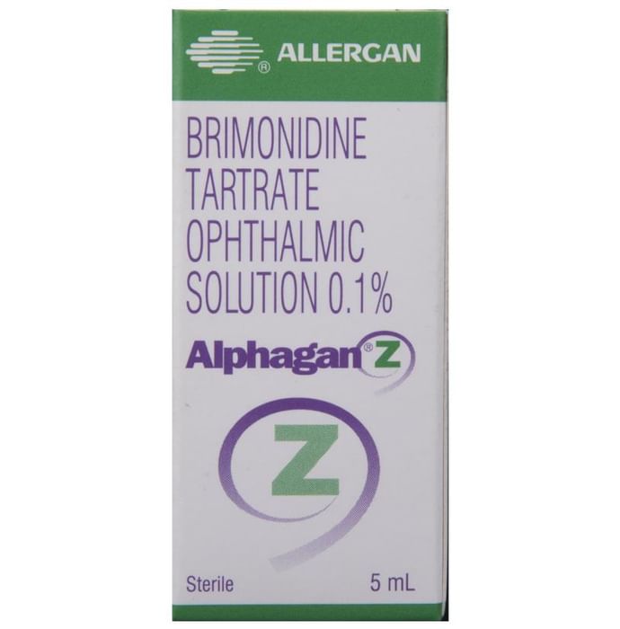 Alphagan Z Ophthalmic Solution
5 ml Ophthalmic Solution