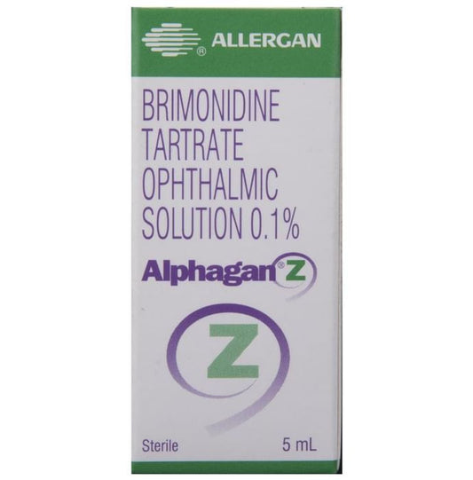 Alphagan Z Ophthalmic Solution
5 ml Ophthalmic Solution