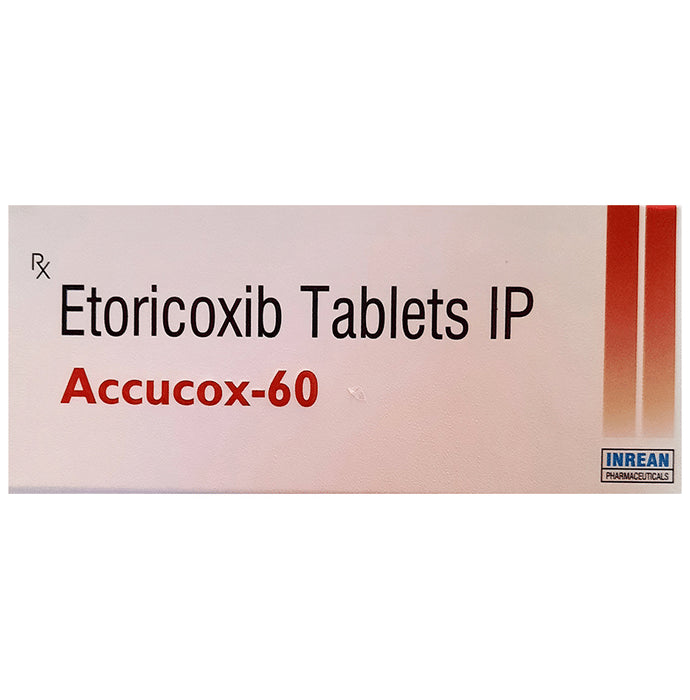 Accucox 60 Tablet
10 Tablet
