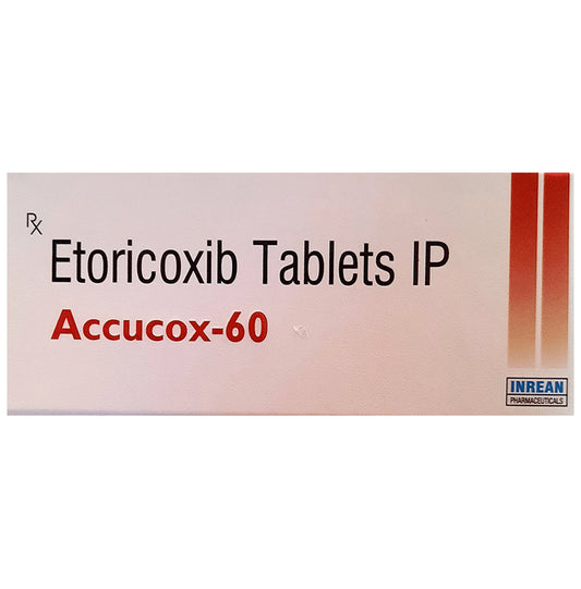 Accucox 60 Tablet
10 Tablet