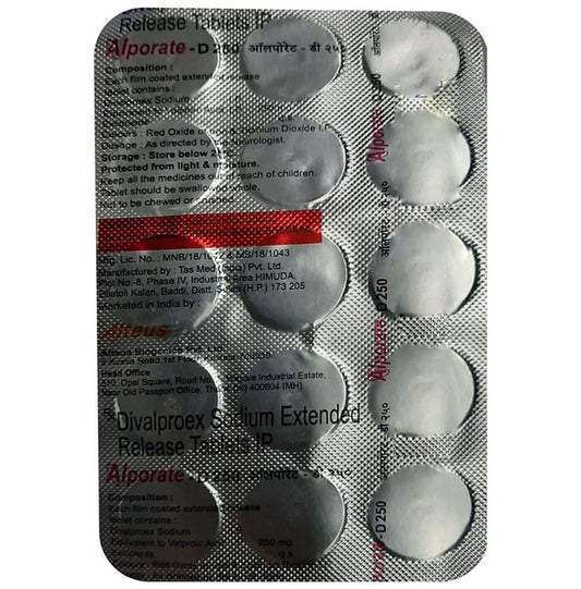 Alporate D 250mg Tablet
15 Tablet