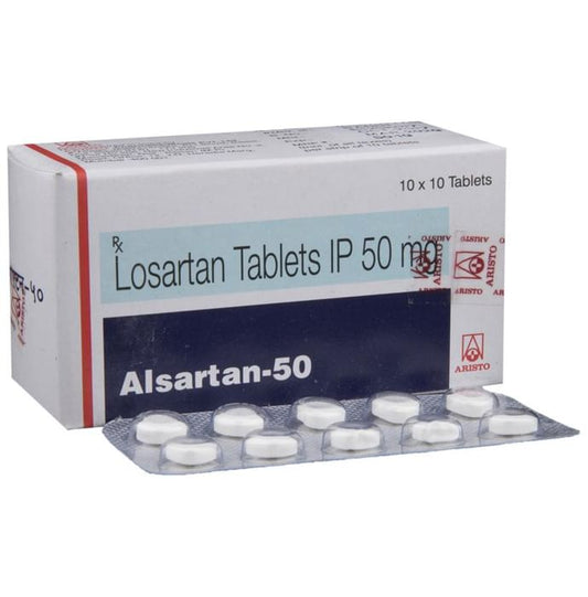 Alsartan 50 Tablet
10 Tablet