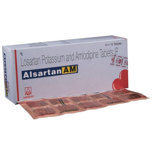 Alsartan AM Tablet
10 Tablet