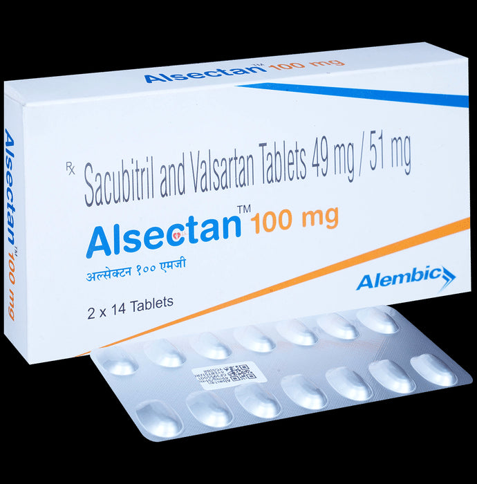 Alsectan 49mg/51mg Tablet
14 Tablet