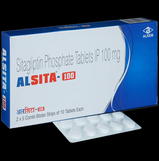 Alsita 100mg Tablet
10 Tablet