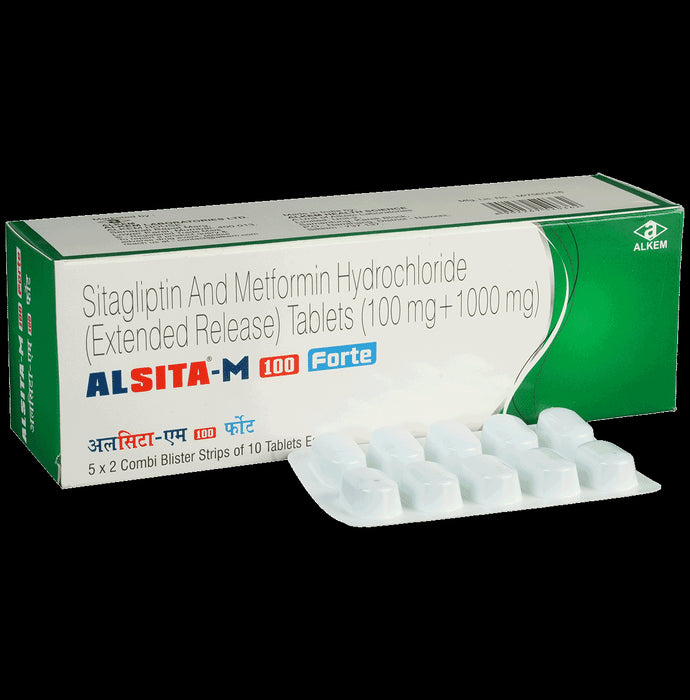 Alsita-M 100 Forte Tablet ER
10 Tablet ER