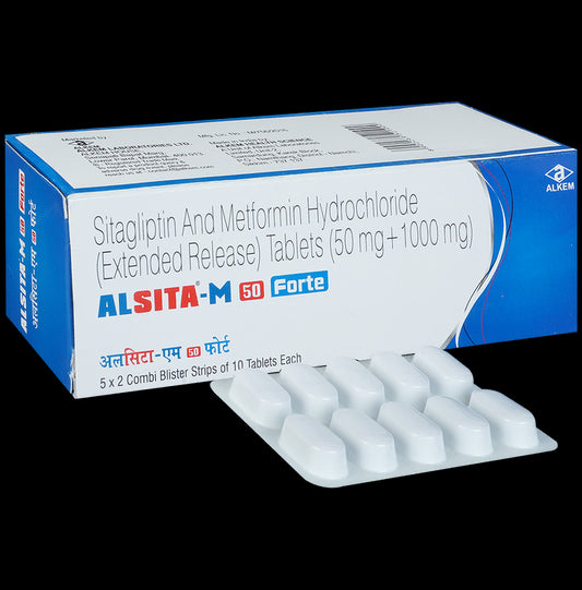 Alsita-M 50 Forte Tablet ER
10 Tablet ER