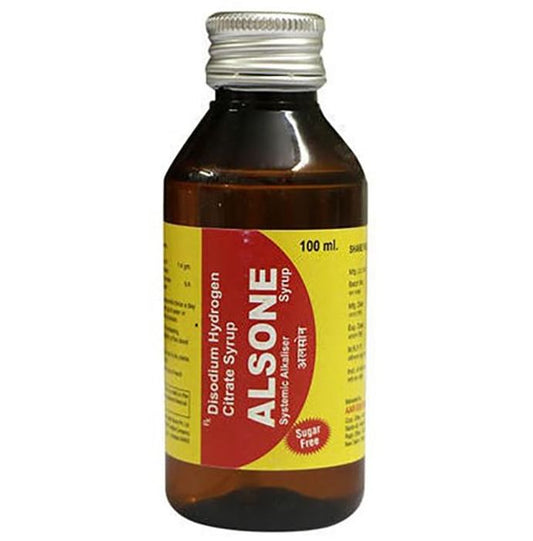 Alsone Syrup Sugar Free
100 ml Syrup