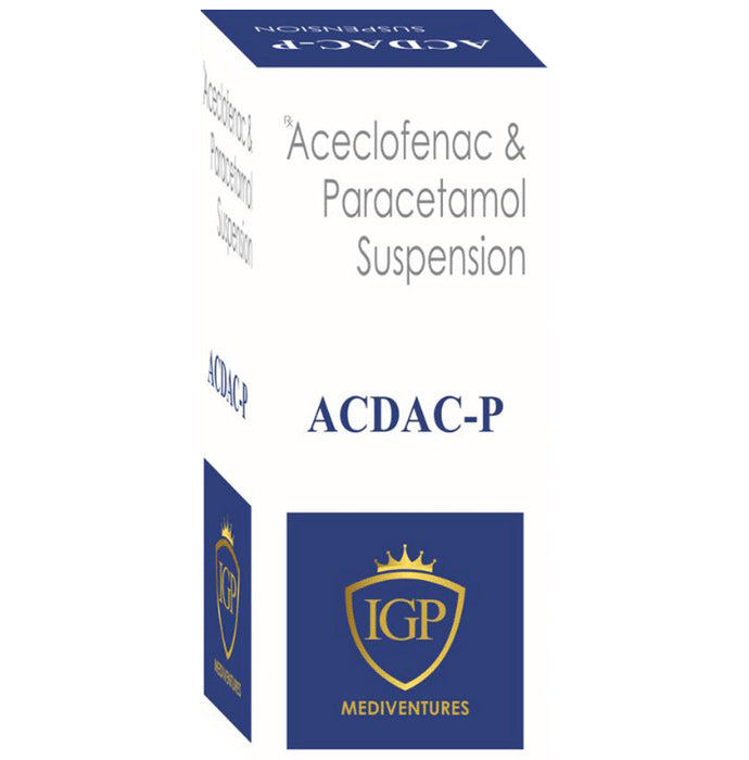 Acdac-P Oral Suspension
60 ml Oral Suspension