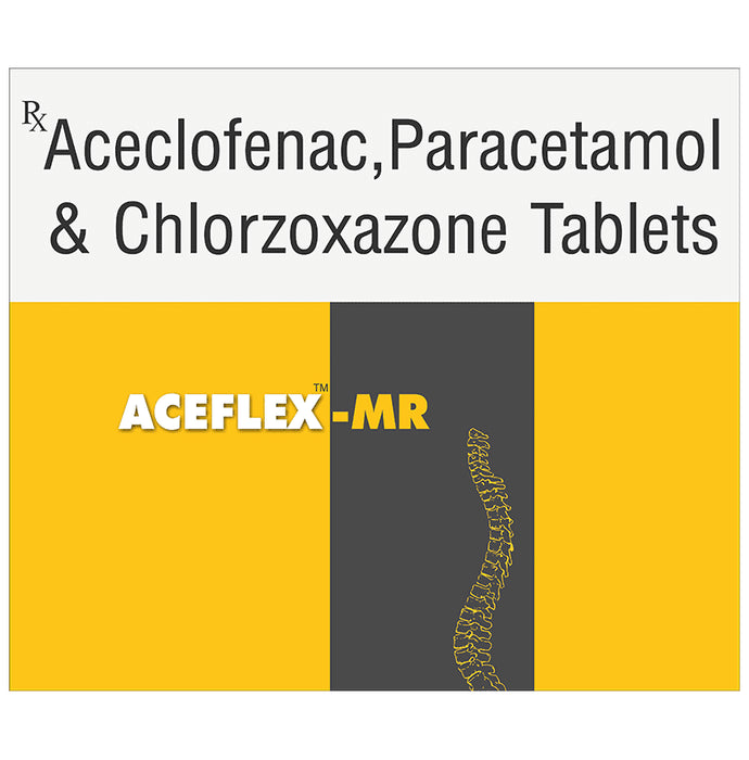 Aceflex MR 100mg/325mg/250mg Tablet
10 Tablet