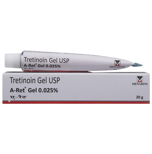 A-Ret 0.025% Gel
20 gm Gel
