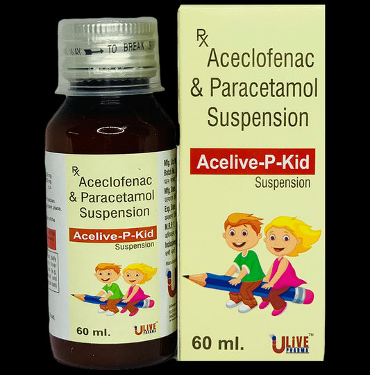 Acelive-P-Kid Suspension
60 ml Suspension