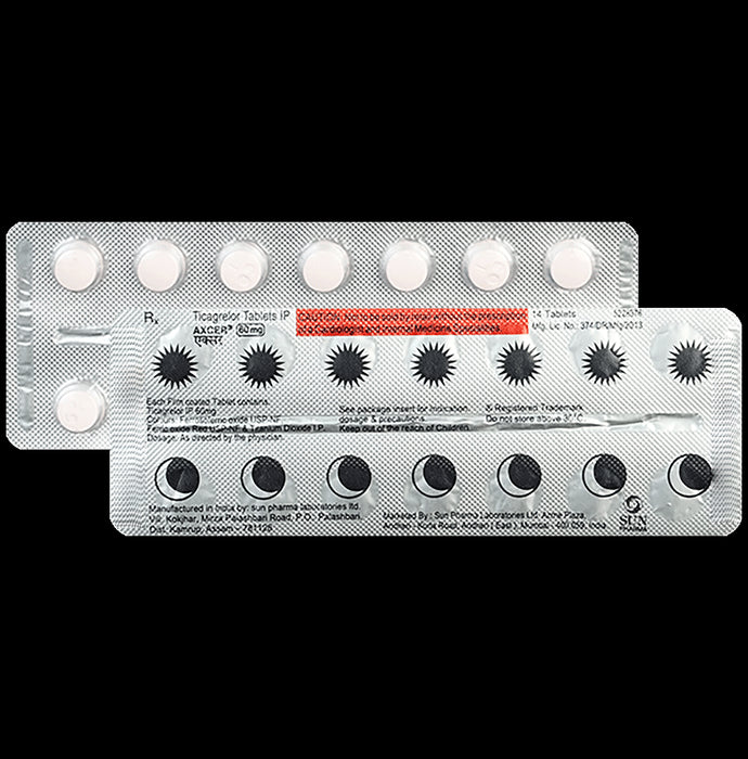 Axcer 60mg Tablet
14 Tablet
