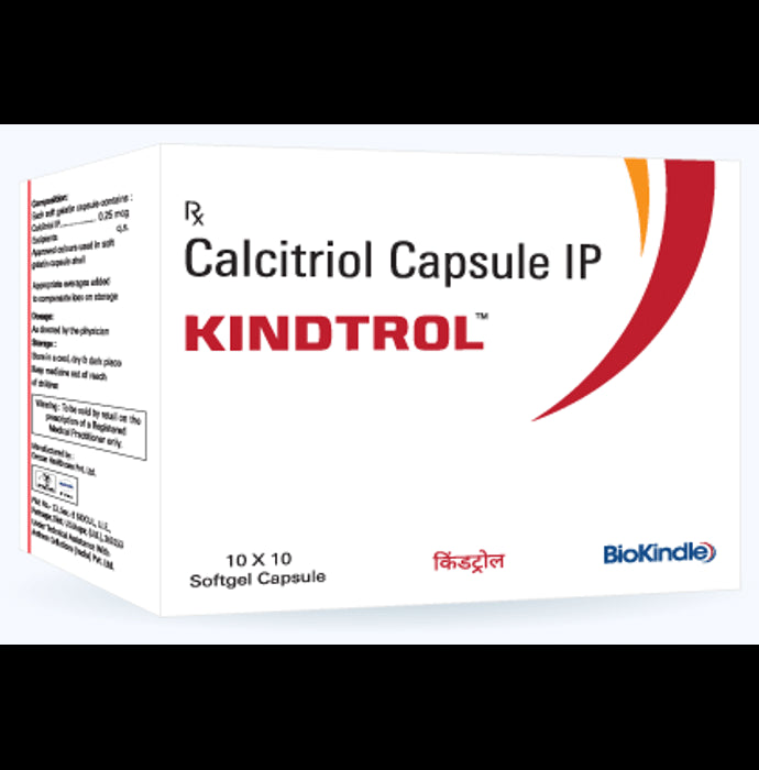 kindtrol Soft Gelatin Capsule
10 Soft Gelatin Capsule